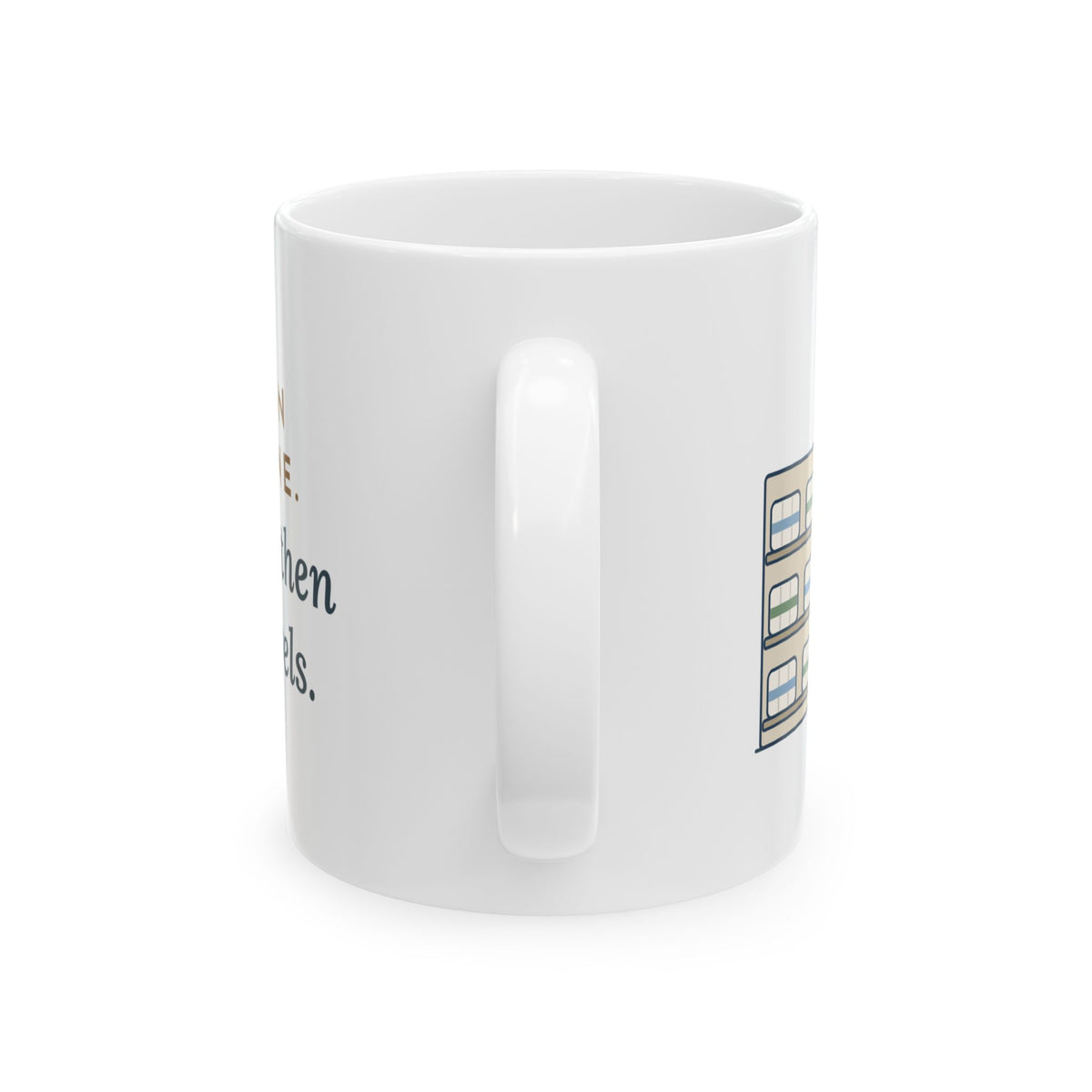 Retail Clinic Nurse Coffee Mug 11oz - Clinic in Aisle Nine, Strep Test Then Paper Towels