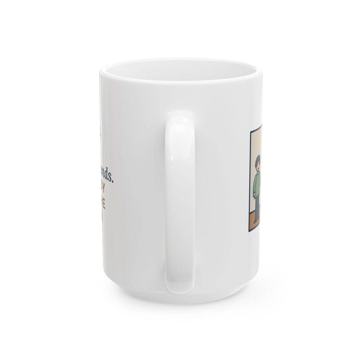 Week One, Two Pounds, Already Claimed the Dog's Bed 15oz Mug, Large Funny New Kitten Coffee Mug