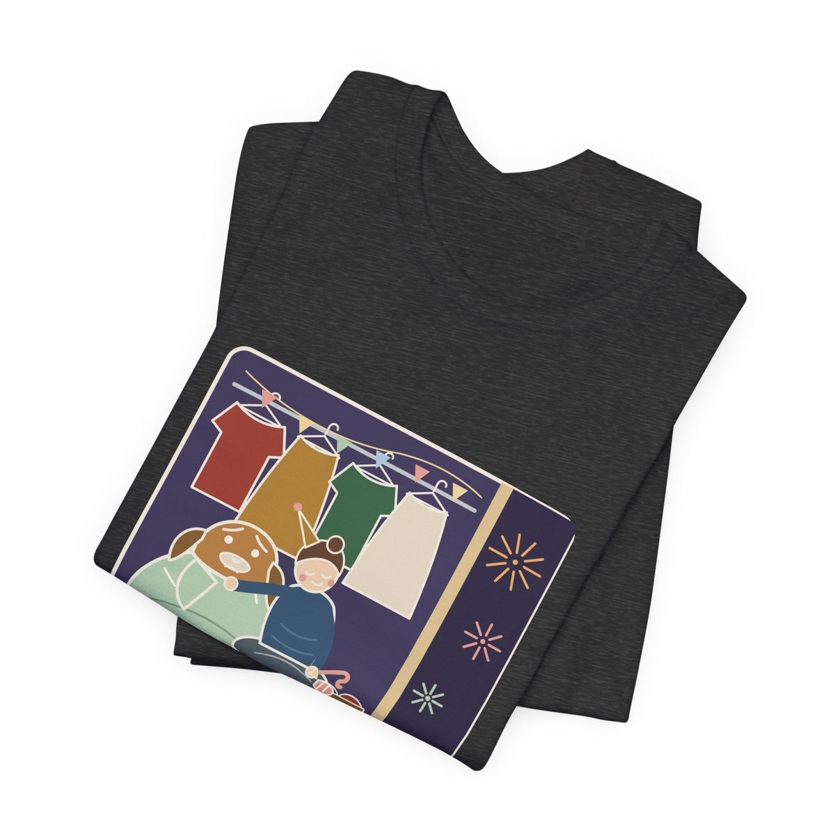 New Year 2027 Dog Owner T-Shirt - Rang in 2027 in the Closet with the Dog Funny NYE Tee