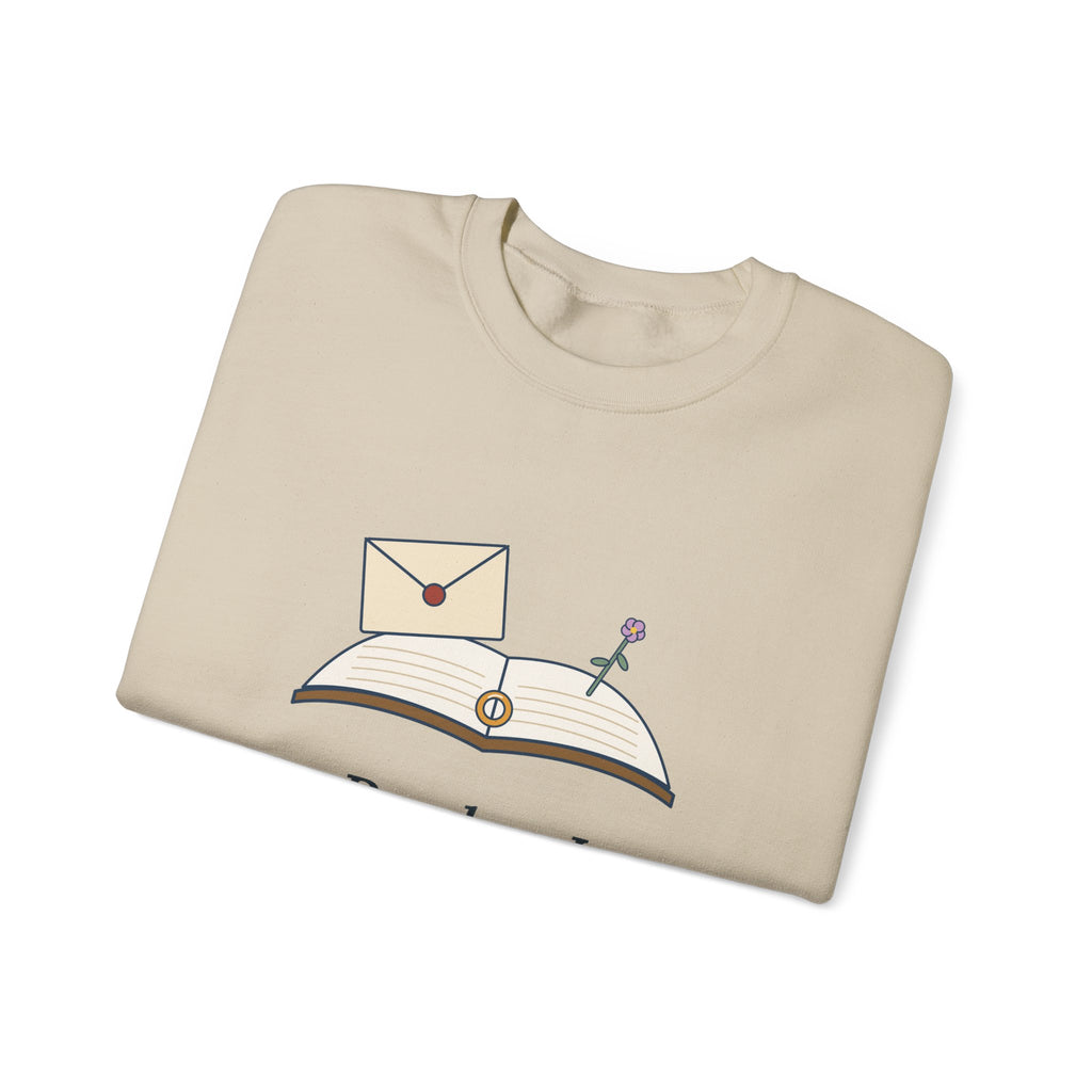 Reader, I Married Him Sweatshirt, Wedding Brontë Quote Crewneck with Letter and Ring