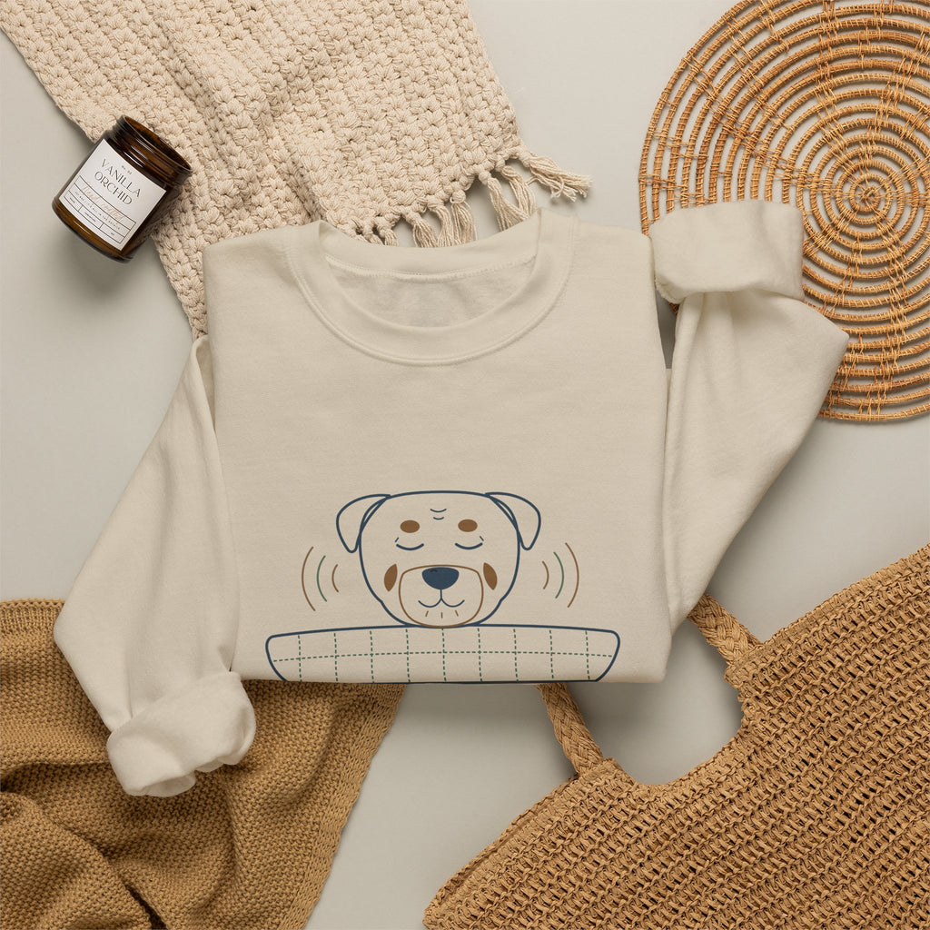 Rottweiler Crewneck Sweatshirt - It's a Happy Rumble, I Promise Rottie Mom and Dad Gift