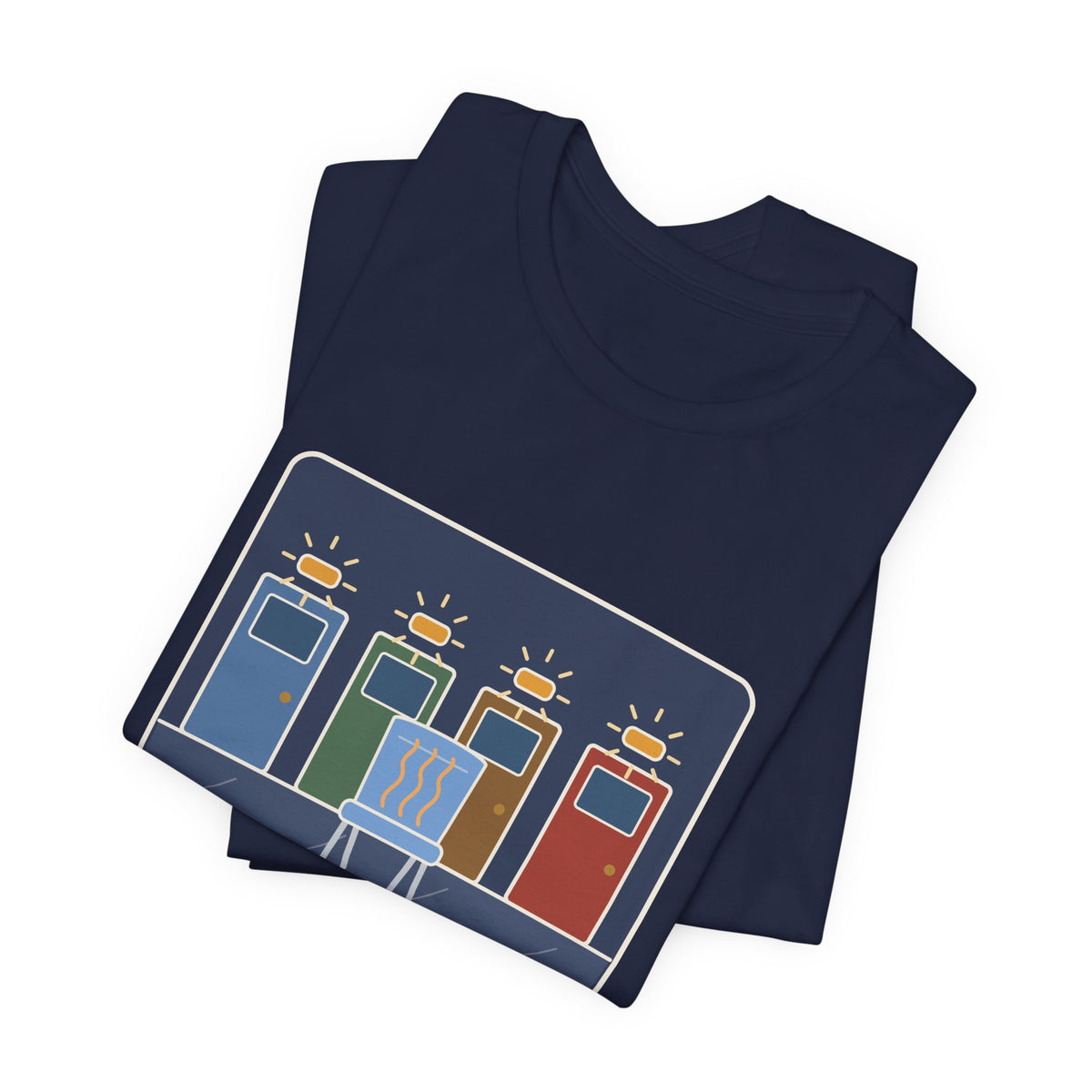 Certified Nursing Assistant T-Shirt - The Call Light Knows When I Sit. Funny Nurse Aide Tee