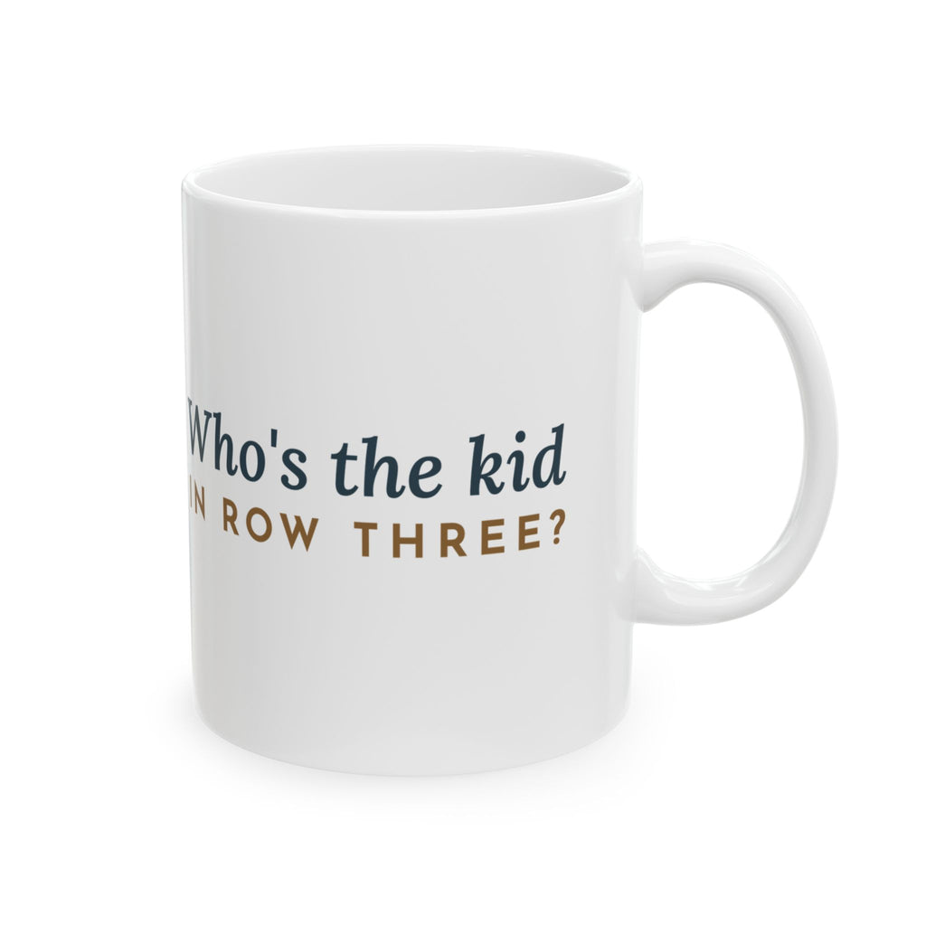 Yearbook Adviser Coffee Mug - Who's the Kid in Row Three?