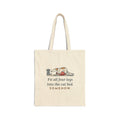 Borzoi Tote Bag - Fit All Four Legs Into the Cat Bed. Somehow. Sighthound Lover Tote