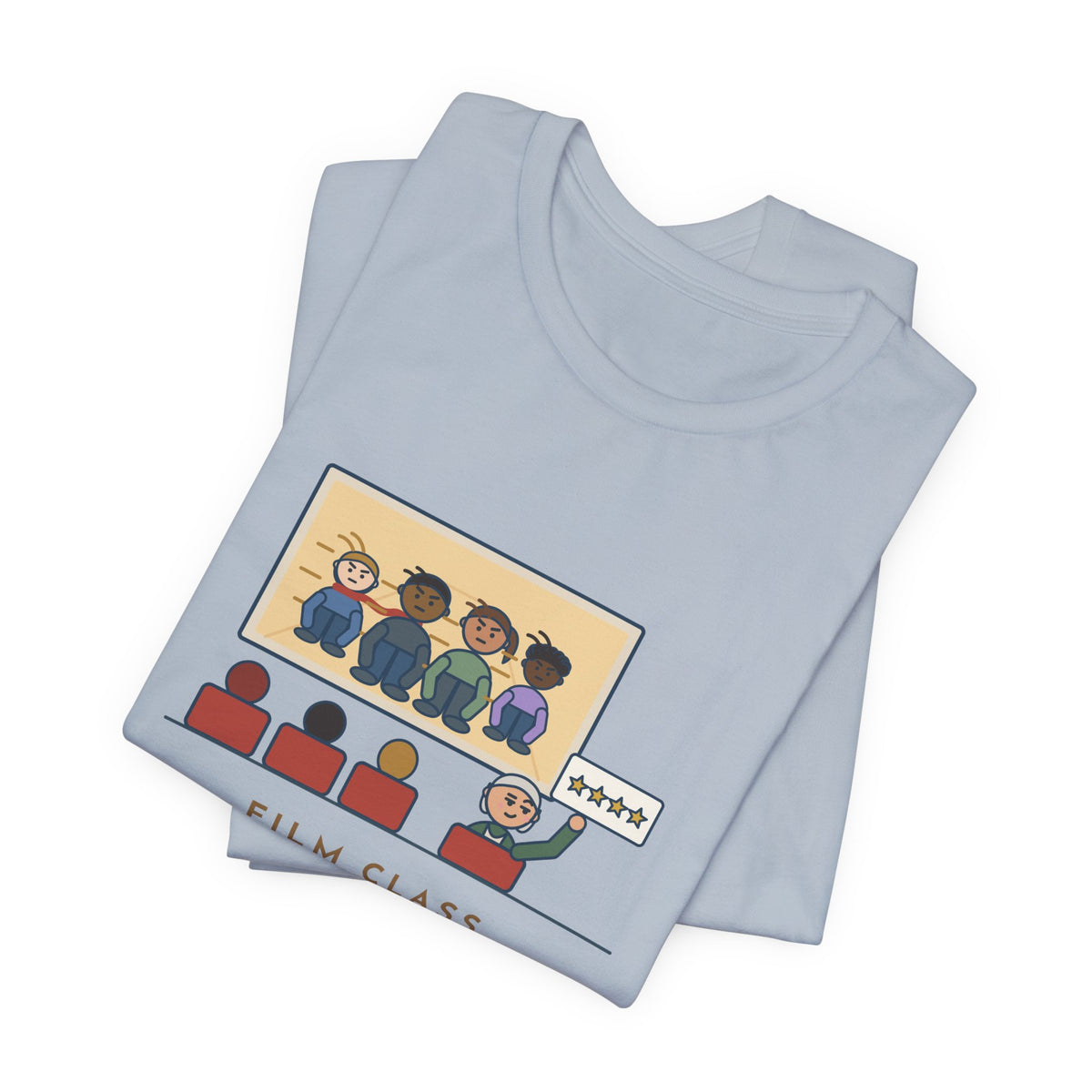 Film Studies Teacher T-Shirt - Every Group Project Has a Slow-Motion Walk Funny Film Class Tee