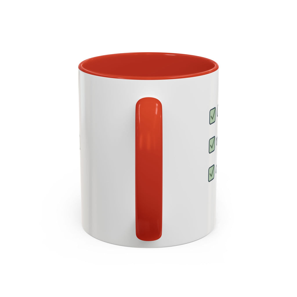 Pharmacist Accent Mug - Counted, Verified, Caffeinated Pharmacy Coffee Mug Gift