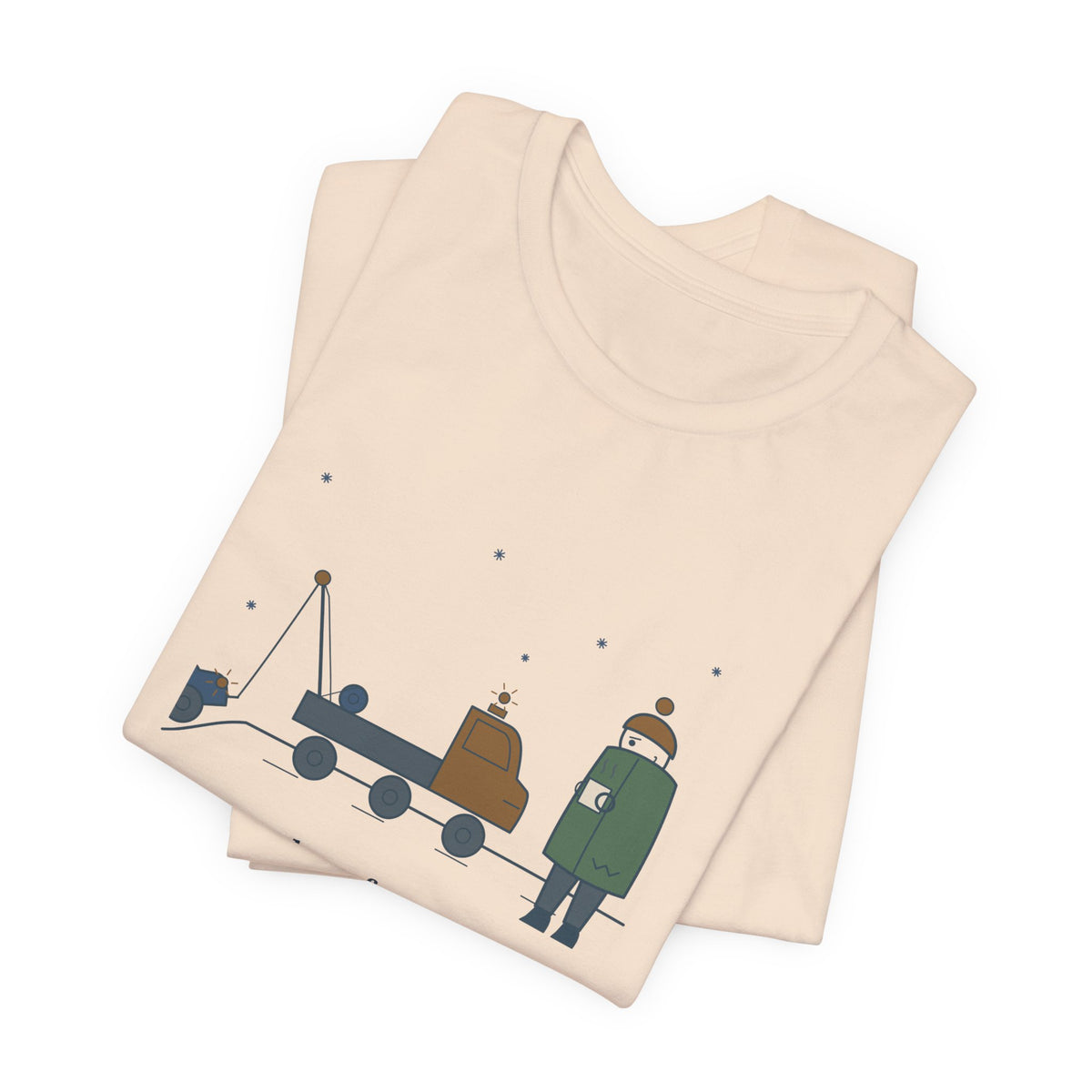 Tow Truck Operator T-Shirt - Worst Day of Your Week. Tuesday of Mine. Funny Tow Tee