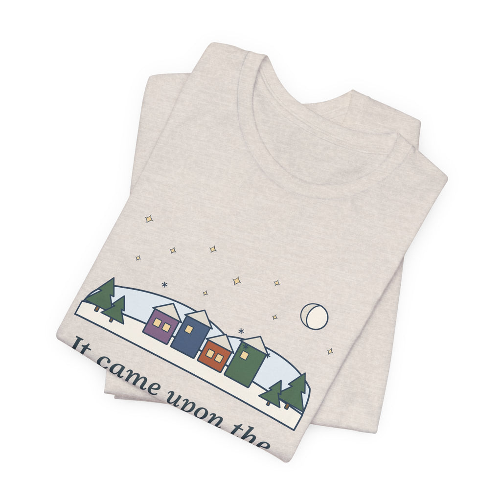 Sears Quote T-Shirt, It Came Upon the Midnight Clear, Christmas Clear Midnight Tee