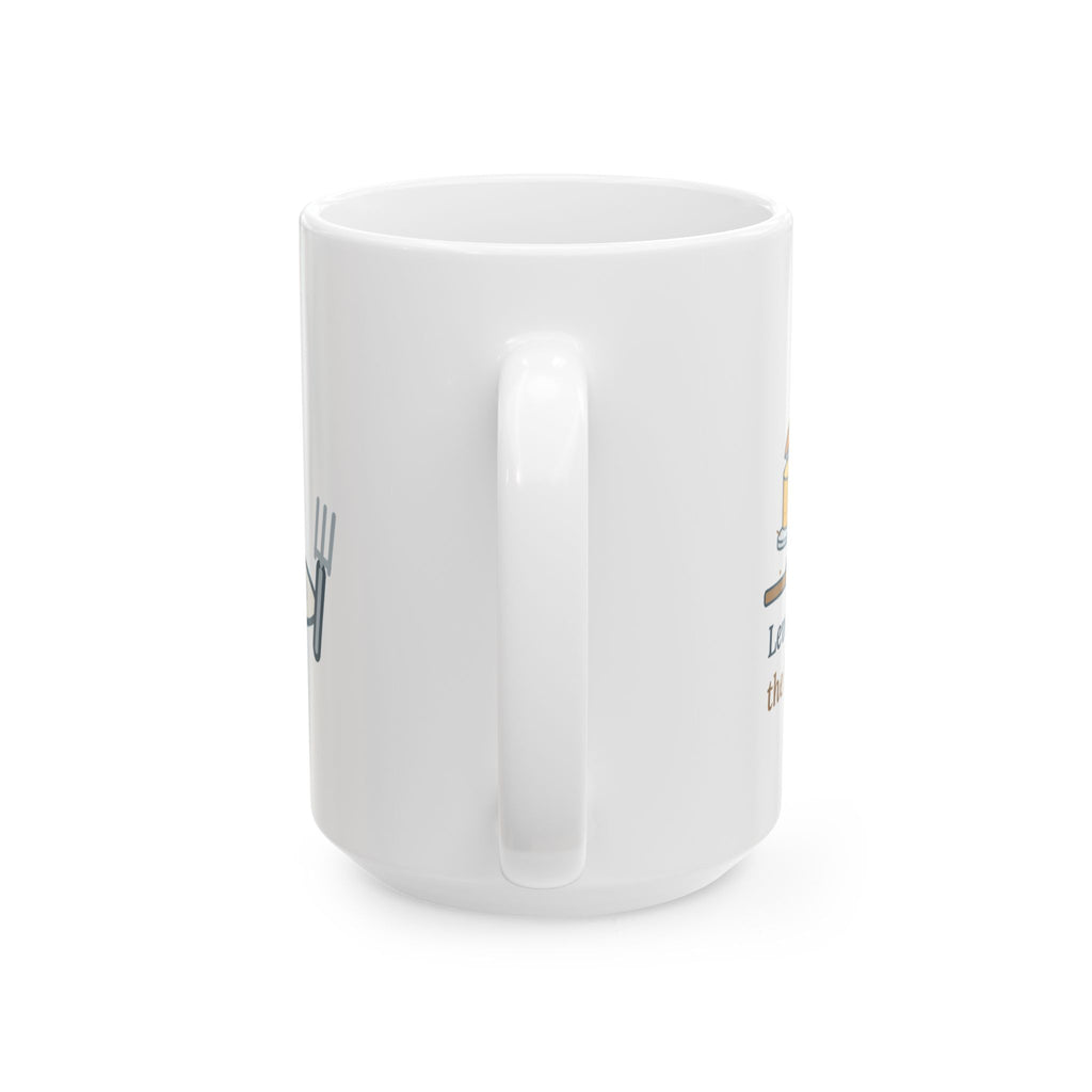 Large 15oz Cake Decorator Mug - Leveled Cake Tops: The Baker's Lunch