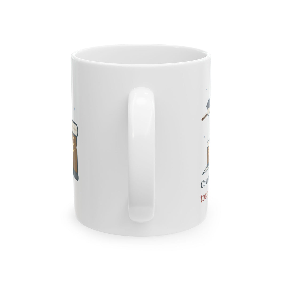 Winter Birders Coffee Mug - Counting Juncos Until My Toes File a Complaint