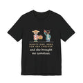 Geriatric Primary Care Nurse T-Shirt - Ninety-One and She Brought Me Tomatoes Nurse Tee