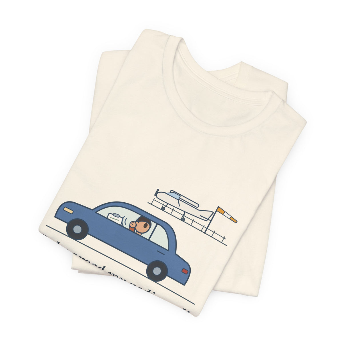 Student Pilot T-Shirt - Rehearsed My Radio Call in the Car. Funny Pilot Tee