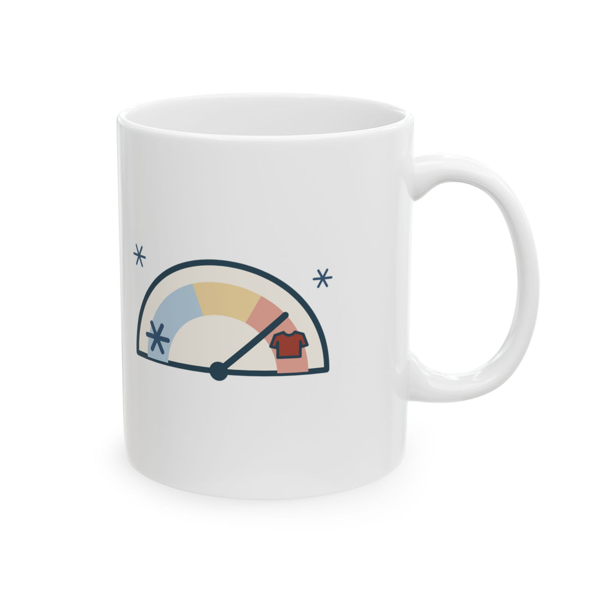 Sphynx Cat Coffee Mug - Hairless Cat. December Is a Sweater Emergency.