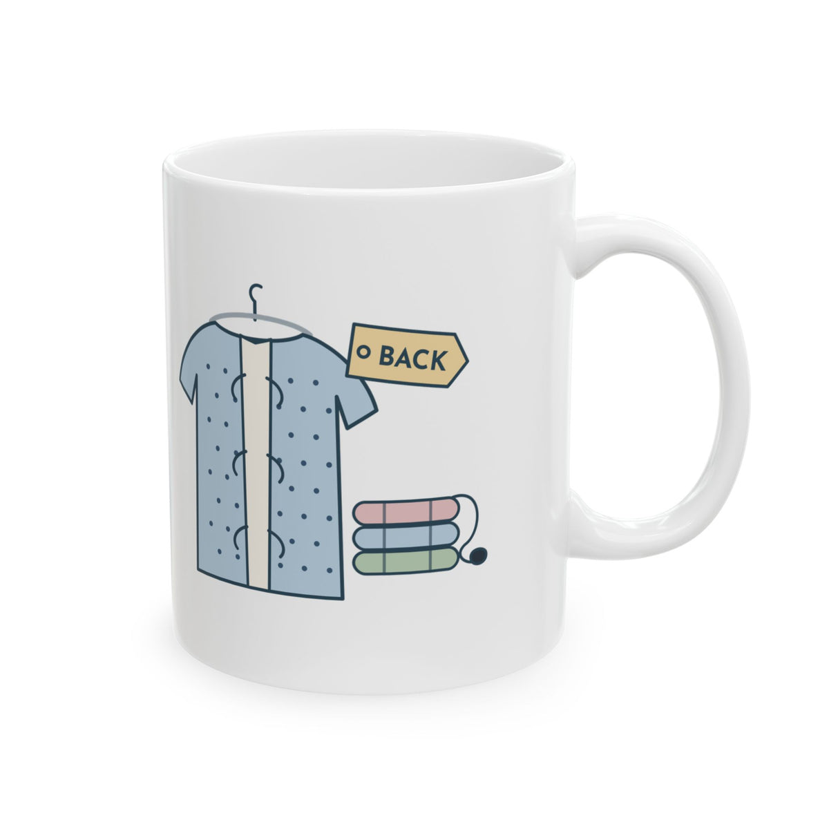 Medical Assistant Coffee Mug - The Gown Opens in the Back. I Promise.