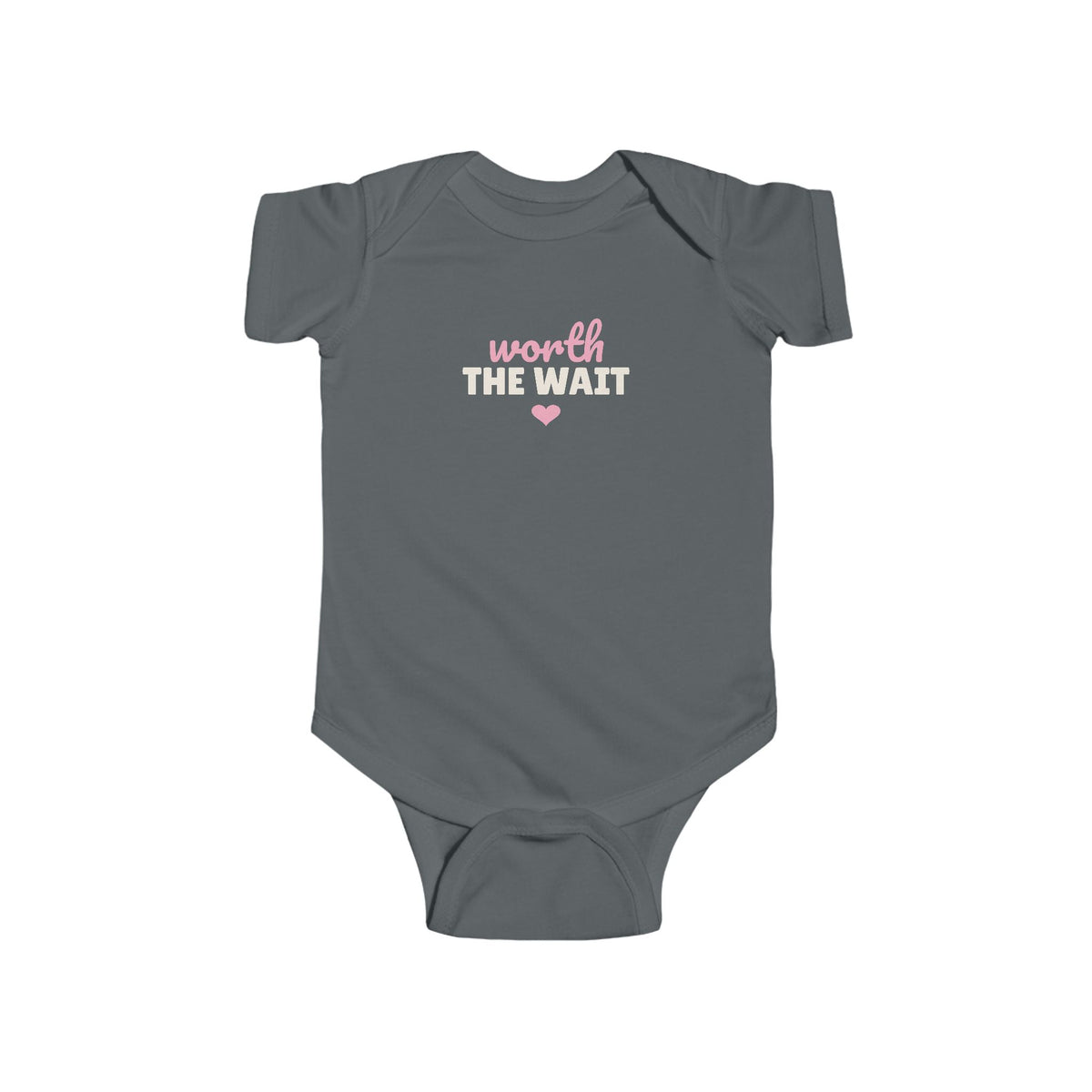 Worth the Wait Baby Bodysuit, Rainbow Baby Newborn Outfit