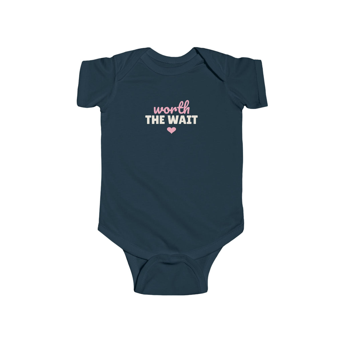 Worth the Wait Baby Bodysuit, Rainbow Baby Newborn Outfit