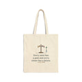 Every Saint Has a Past, Every Sinner Has a Future Tote Bag, Wit Oscar Wilde Quote Tote with Halo and Horns