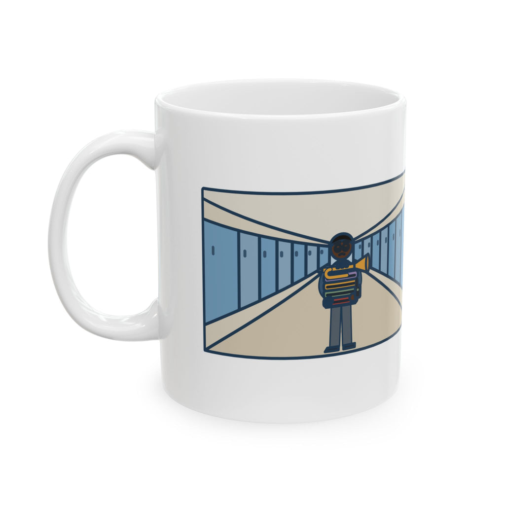 Assistant Principal Mug, Walked Ten Miles of Hallway Today, Found Four Hoodies and a Trumpet, Funny Coffee Mug 11oz