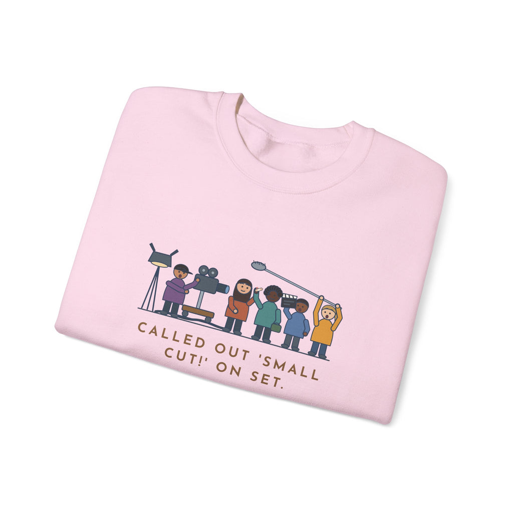 Film Set Nurse Crewneck Sweatshirt - Small Cut, Whole Crew Froze