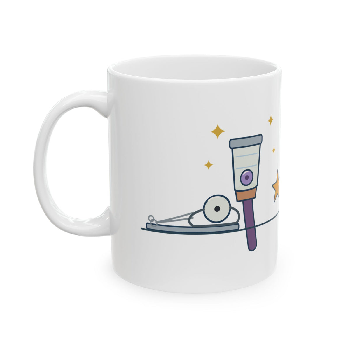 ENT Nurse Coffee Mug 11oz - Found the Bead, Left Nostril As Suspected, Otolaryngology Gift