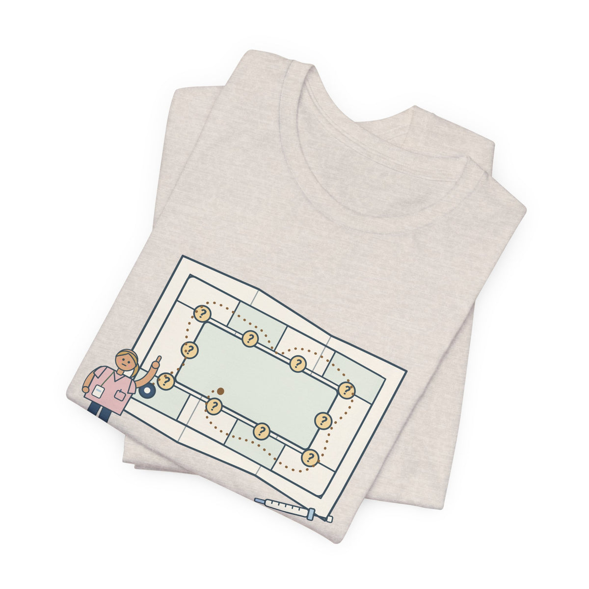 Float Nurse T-Shirt - Where Does This Unit Keep the Flushes? Float Pool Tee
