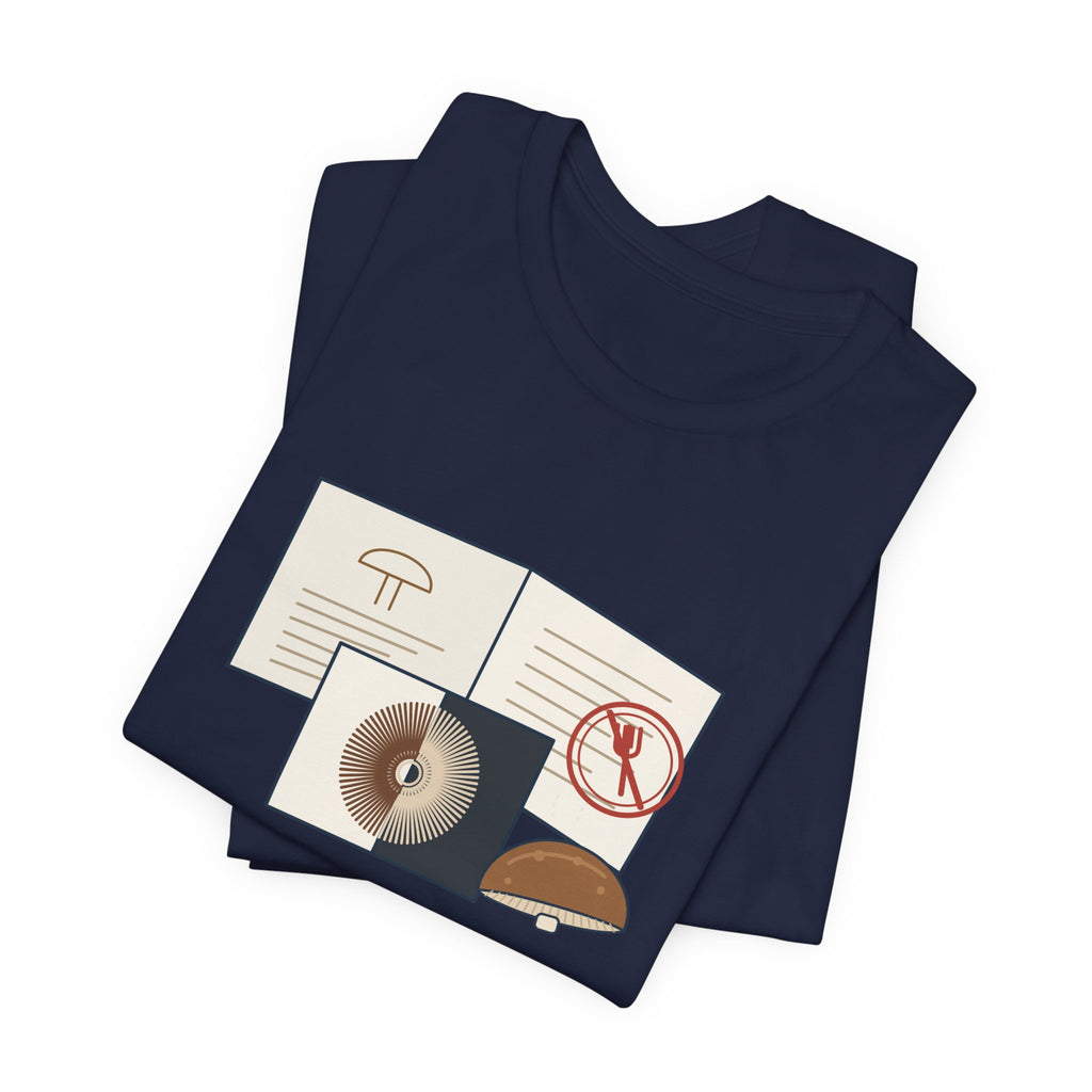 Mushroom T-Shirt - Took a Spore Print. Still Not Eating It. Funny Mycology Tee