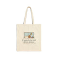 If Music Be the Food of Love, Play On Tote Bag, Music Shakespeare Quote Tote with Lute and Fruit