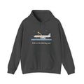 Air Travel Hoodie - Still on the Deicing Pad Funny Holiday Travel Hooded Sweatshirt