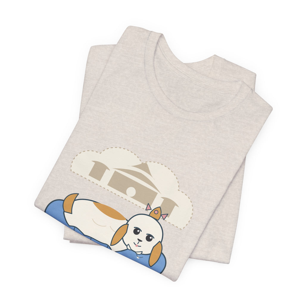 Shih Tzu T-Shirt - Palace-Bred. Futon-Based. Funny Shih Tzu Owner Tee