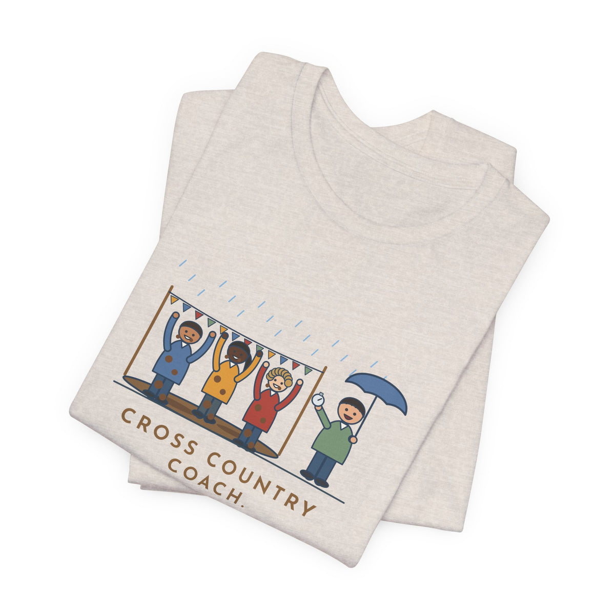 Funny Cross Country Coach T-Shirt, Every Runner Crossed the Line Covered in Mud, Every One Asked When the Next Meet Was, Muddy Finish Tee