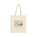 Coton de Tulear Tote Bag, One Bath, One Blow-Dry, Then She Found the Mud, Bath to Mud