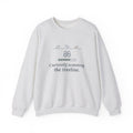 Birding Crewneck Sweatshirt - Currently Scanning the Treeline. Cold Morning Bird Walk Gift