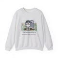 Alaskan Malamute Crewneck Sweatshirt - Malamute-Sized Backyard Crater Dog Owner Gift