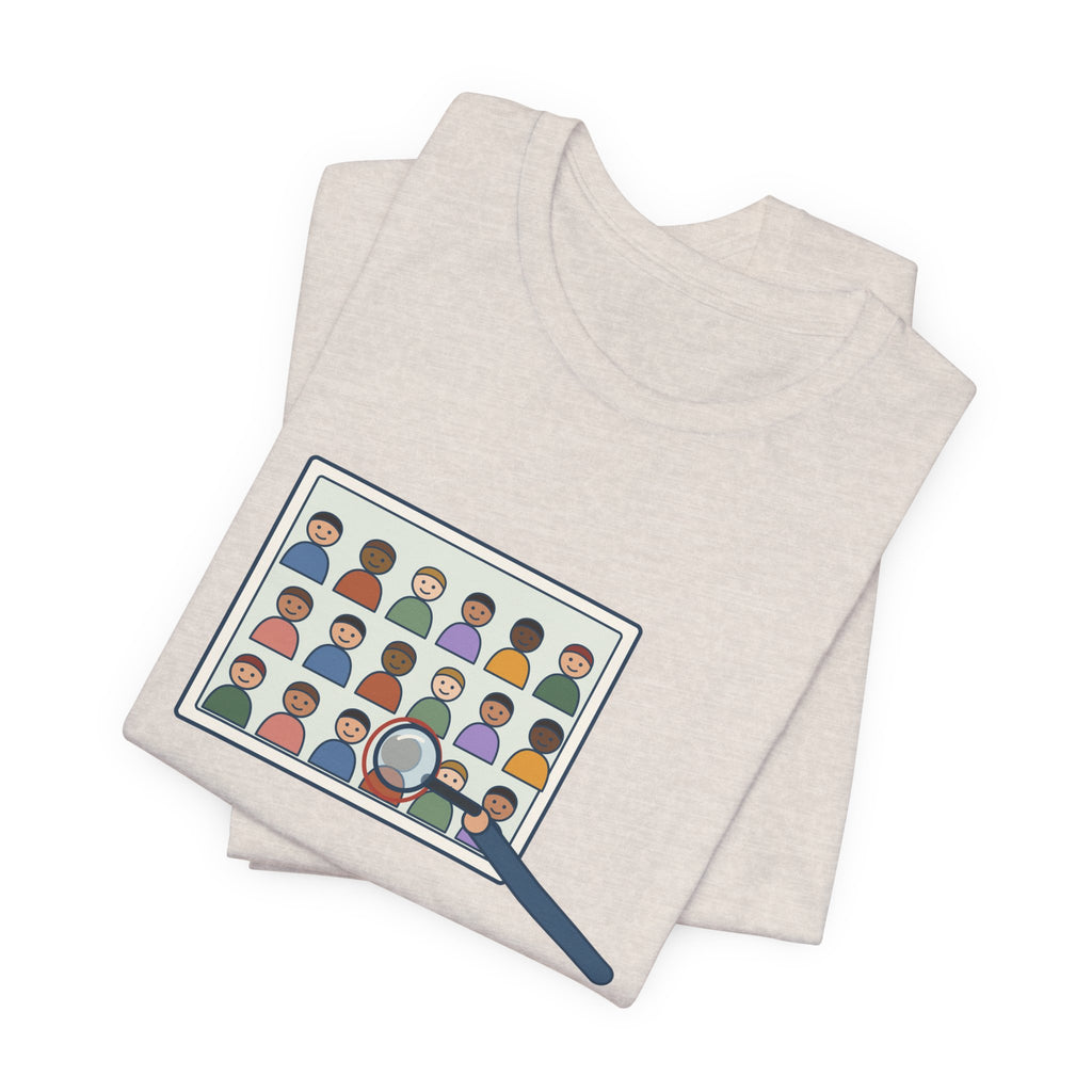 Yearbook Adviser T-Shirt - Who's the Kid in Row Three? Funny Yearbook Tee