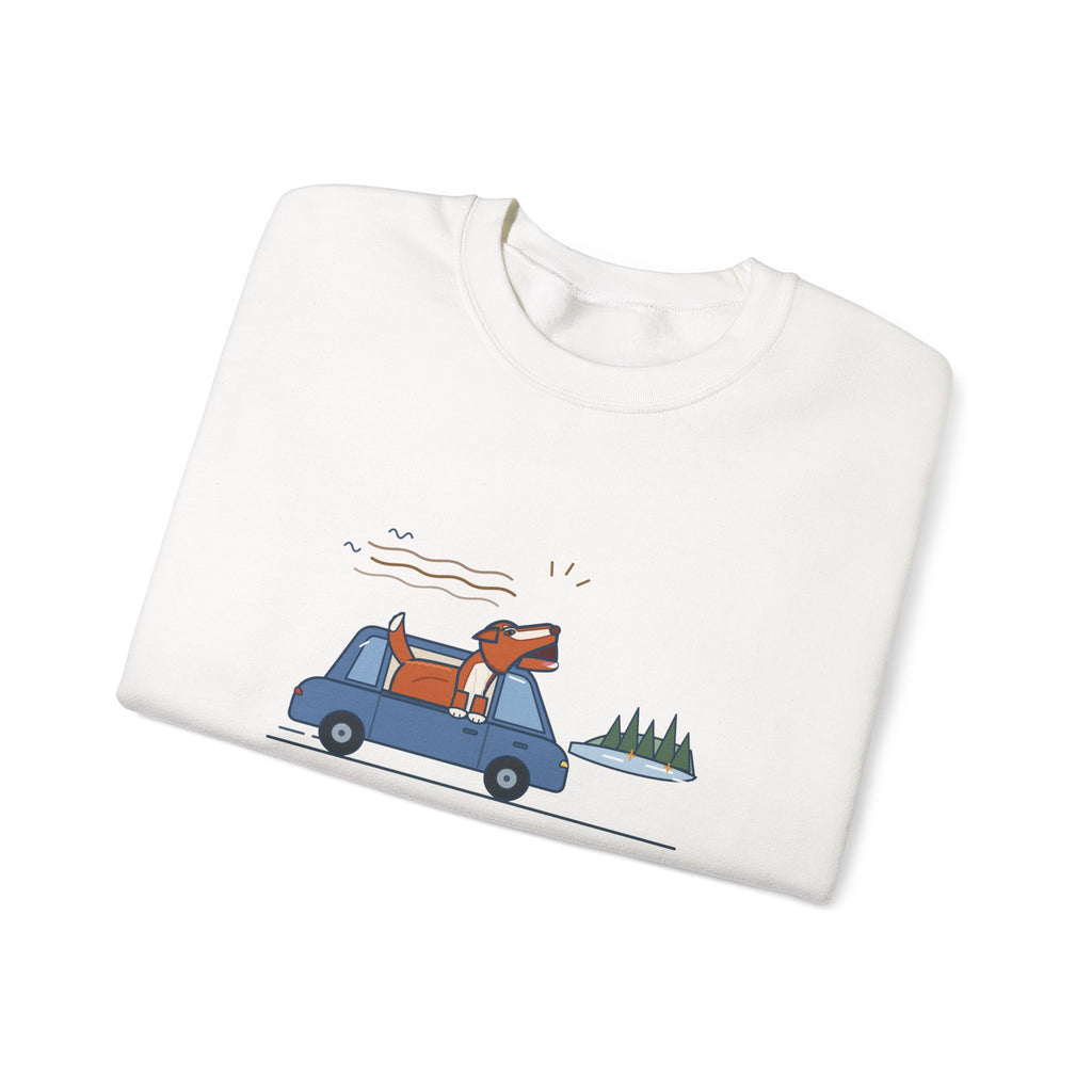 Nova Scotia Duck Tolling Retriever Crewneck Sweatshirt - Screamed the Whole Drive