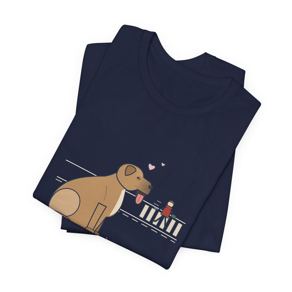 Cane Corso T-Shirt - Strangers Cross the Street. I Was Going to Lick Them.