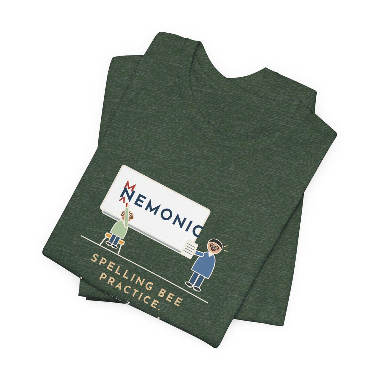Spelling Bee Coach T-Shirt - A Second Grader Corrected My Spelling of Mnemonic