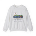 Commuter Sweatshirt, Left Ten Minutes Early, Spent Nine of Them Behind a Tractor, Funny Country Road Crewneck