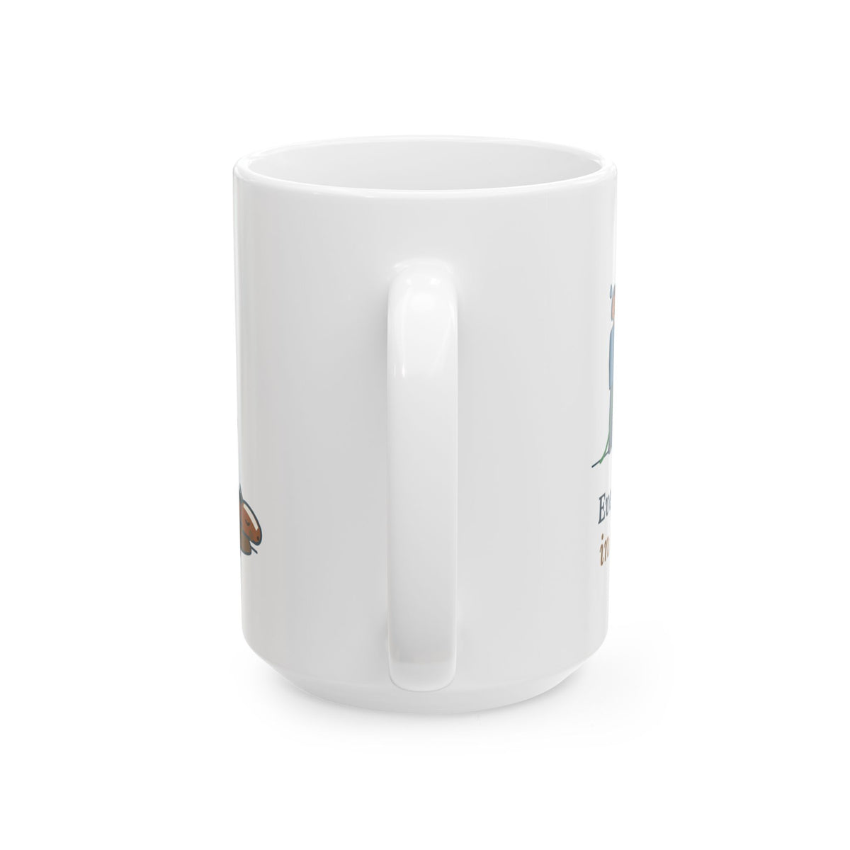 Large 15oz Horse Owner Mug - Every Bath Ends in a Mud Roll