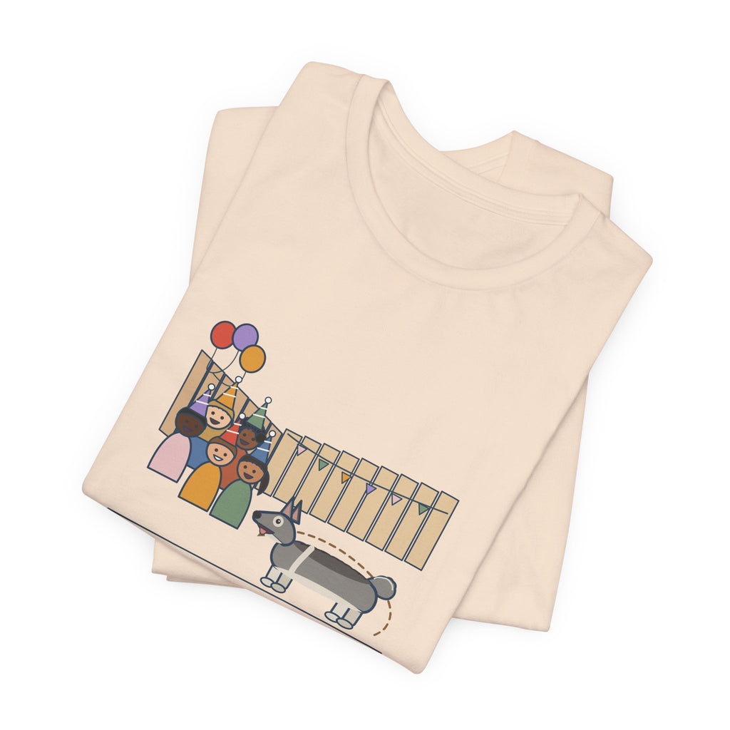 Swedish Vallhund T-Shirt - Herded the Whole Birthday Party Into One Corner