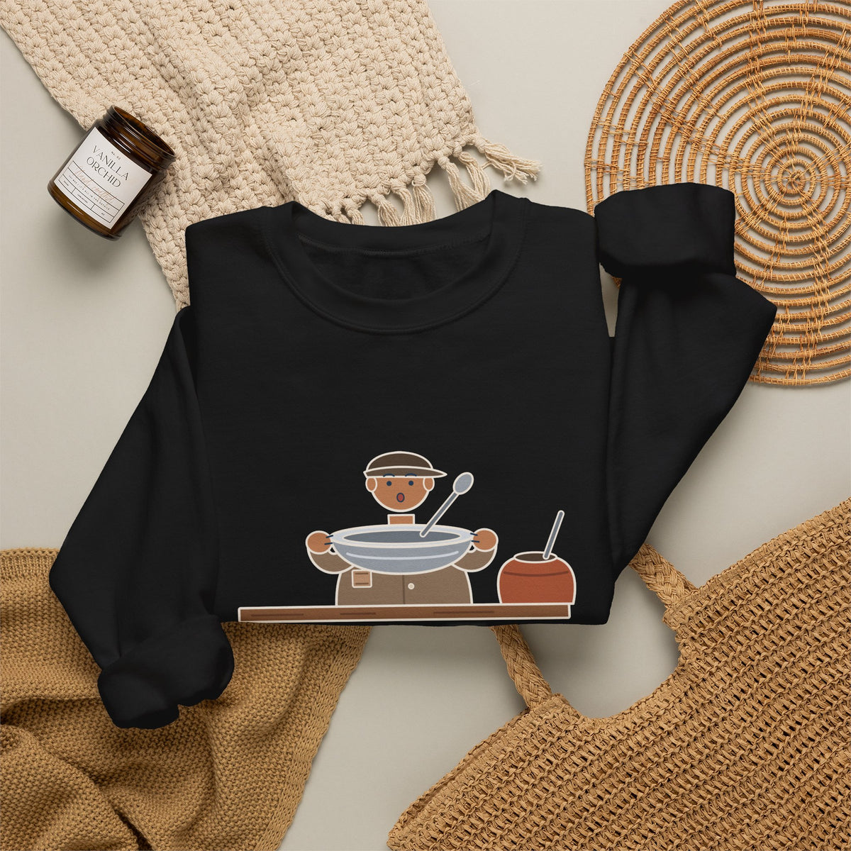 Please, Sir, I Want Some More Sweatshirt, Humor Dickens Quote Crewneck with Empty Bowl