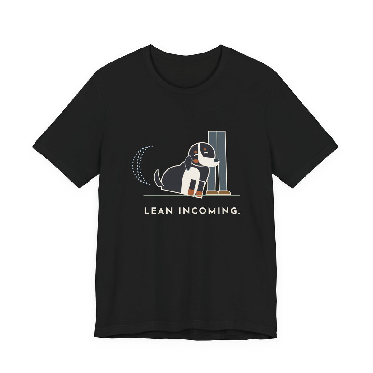 Bernese Mountain Dog T-Shirt - Lean Incoming Funny Berner Lean Tee