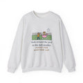 Australian Mist Cat Crewneck Sweatshirt - Rode Around the Yard in the Doll Stroller