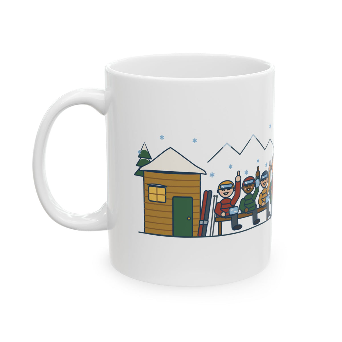Ski Resort Clinic Nurse Coffee Mug - Fresh Snow, the Last Run