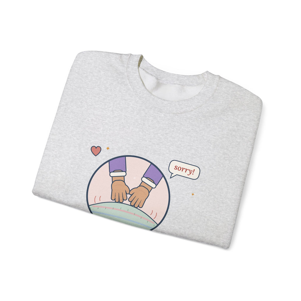 Mother-Baby Nurse Crewneck Sweatshirt - Fundal Massage. I Apologize in Advance.