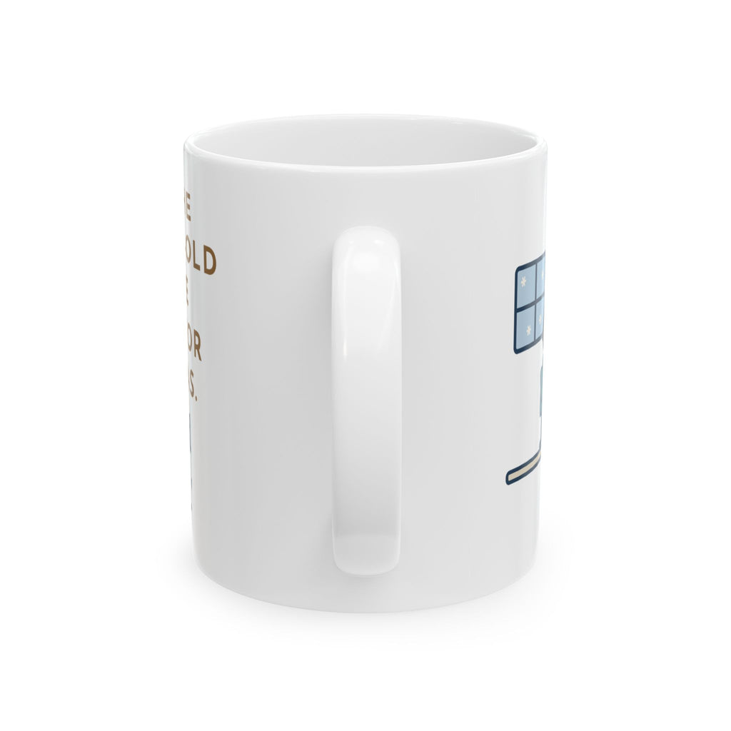 Christmas Wish Mug, Asked the Four-Year-Old What He Wanted, He Said a Stick, Funny Coffee Mug 11oz