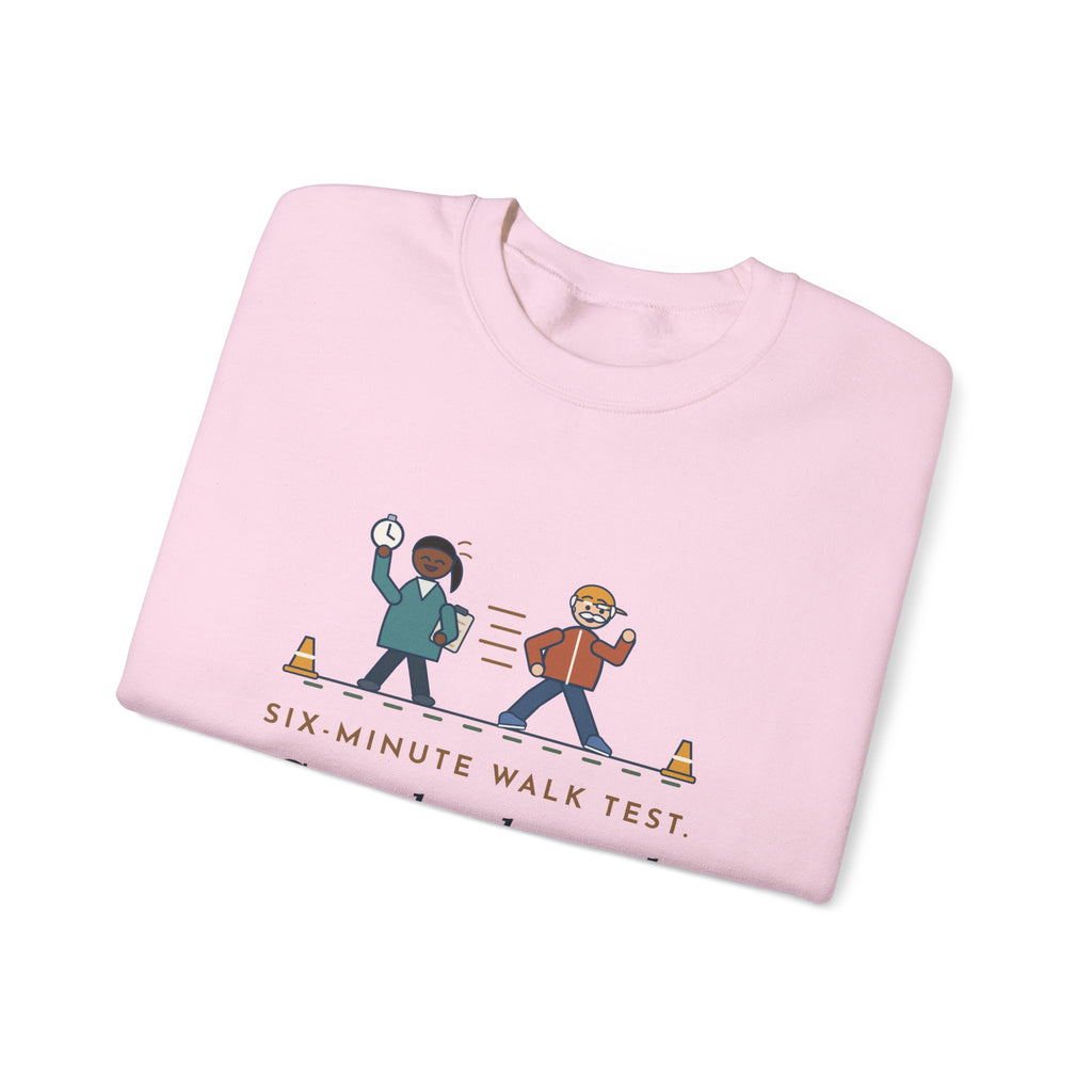 Pulmonary Rehab Nurse Crewneck Sweatshirt - Grandpa Lapped the Nurse