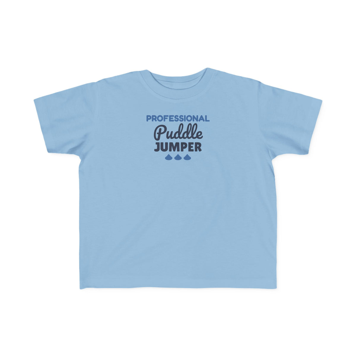Professional Puddle Jumper Toddler T-Shirt, Rainy Day Kid Tee