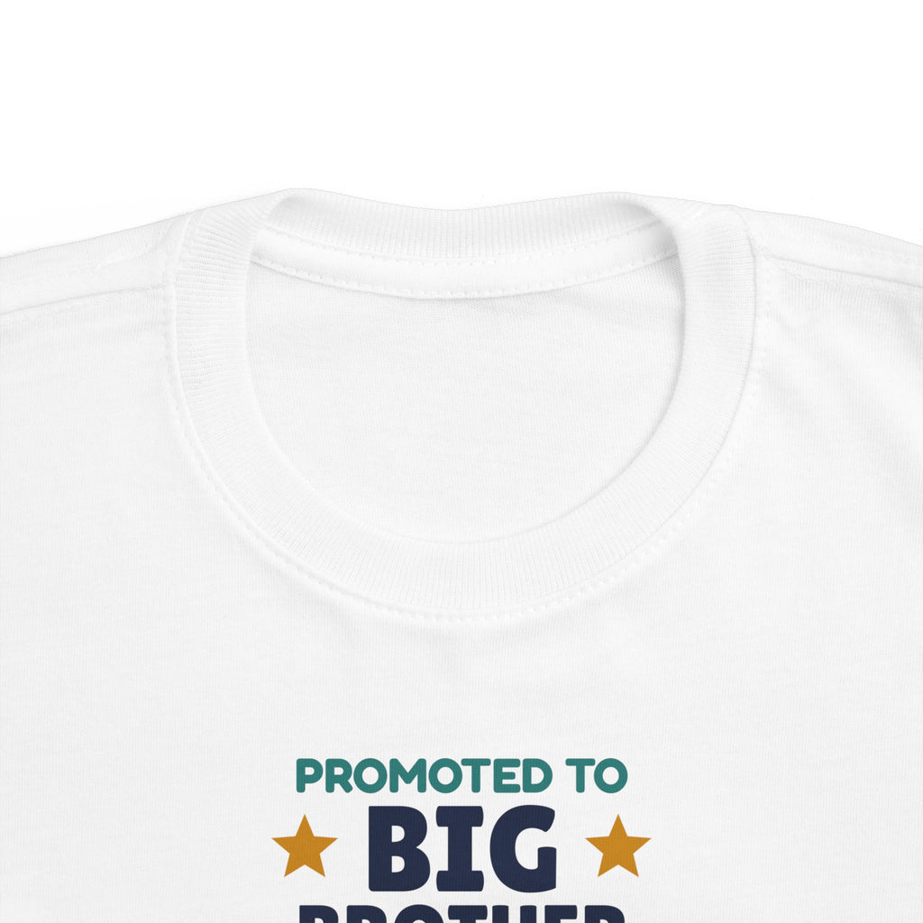 Promoted to Big Brother Toddler T-Shirt, Big Brother Announcement Tee