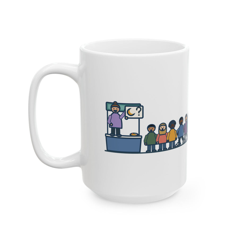 Large Nurse Recruiter Mug 15oz - One Word at the Hiring Fair Cleared the Line